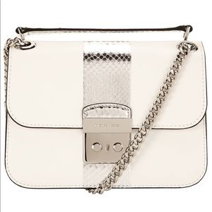 NWT Michael Kors Sloan Editor Medium Chain Purse